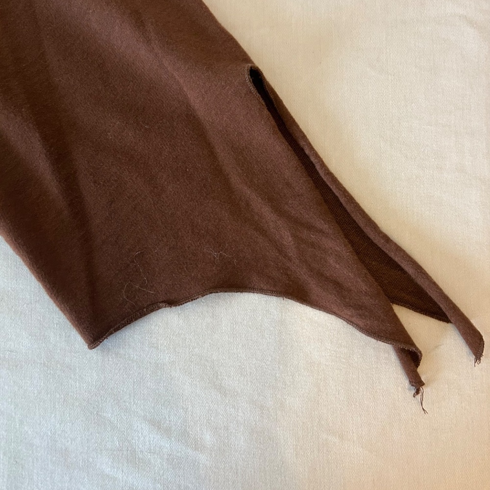 Women’s 3/4 Length Sleeves Brown Blouse‎ | Size XL - Picture 9 of 12